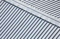 Catslip metal roofing